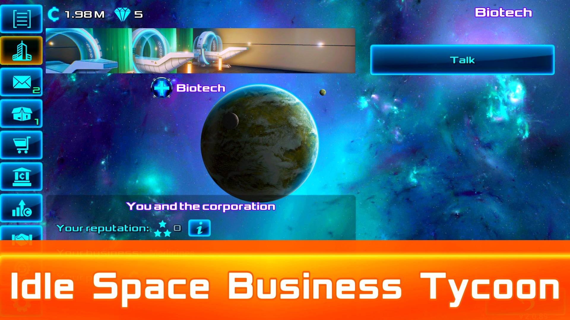 Idle Space Business Tycoon